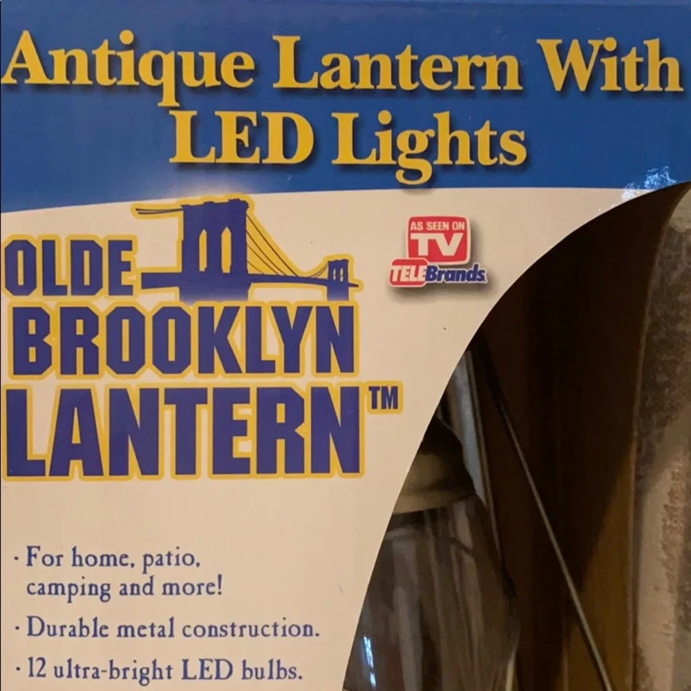 ~Olde Brooklyn~ LED Lantern